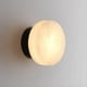 thumbnail image 3 of Lámpara de Pared Redonda de Mármol Natural, Estilo Nórdico Moderno, LED, para Sala de Estar, Dormitorio, Pasillo, B, 3 of 5