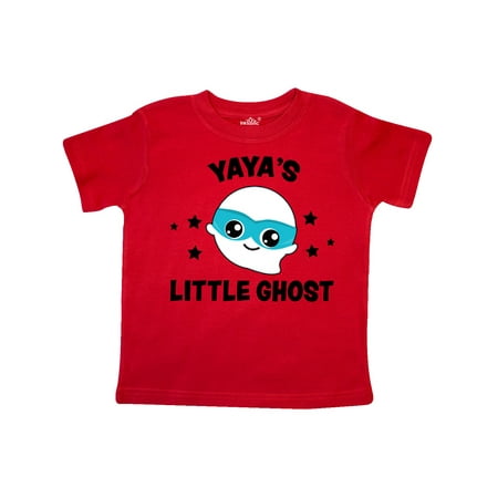 

Inktastic Cute Yaya s Little Ghost with Stars Gift Toddler Boy or Toddler Girl T-Shirt