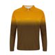 thumbnail image 5 of Suéteres de Manga Corta de los Hombres Top de Solapa / Camisa Diseño Deportivo Casual, Tela Suave Transpirable para el Uso Diario Al Aire Libre de Invierno, 5 of 5