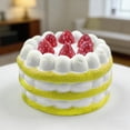 thumbnail image 4 of karymi Balle Anti-Stress à Remontée Lente en Forme de Gâteau, Balle de Simulation à Presser Fidget, Style Réaliste et Doux, pour Adultes, Jeu Sensoriel, Libération de l'Anxiété, Cadeau d'Anniversaire Cadeaux pour Femmes, 4 of 6
