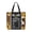 Black Queen Nutrition Facts, variant on Black Women Durable Inspirational Tote Bag with Zipper, African American Woman Lightweight Shoulder Bag with Faith Quote "I Can Only Imagine", Everyday Work Beach Grocery