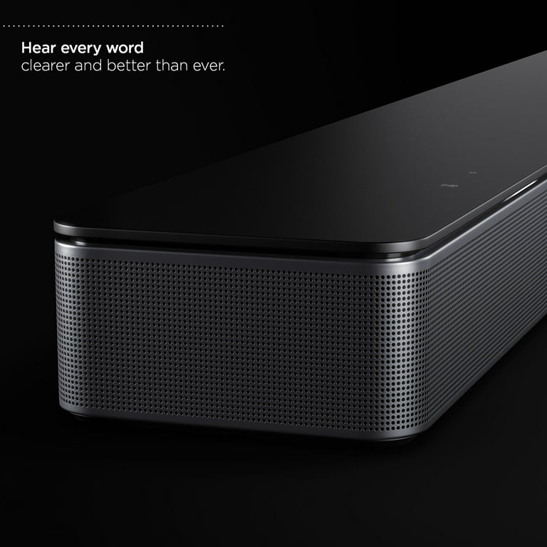 Wireless TV 300 Soundbar Bluetooth Bose Black Speaker, Smart
