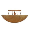 thumbnail image 5 of Meyda Tiffany 119154 48" W Artesia Semi-Flushmount Ceiling Fixture - Natural Horn / Inside, 5 of 5