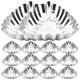 thumbnail image 1 of 20 Pcs Cookie Stencils Baking Tart Molds Egg Tart Molds Stainless Steel Pudding Mini Tart Pans, 1 of 3
