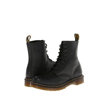 

Women s Pascal Black Ankle-High Leather Boot - 5M