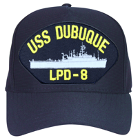 USS Dubuque LPD-8 Ships Ball Cap