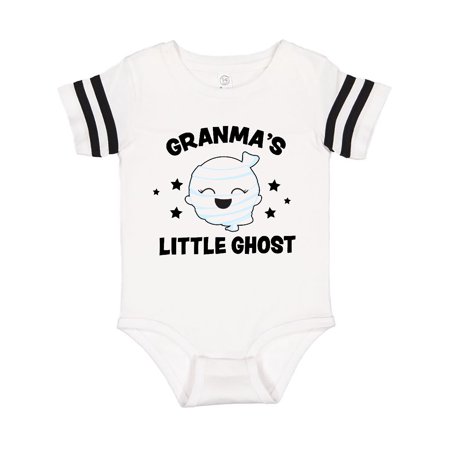 

Inktastic Cute Granma s Little Ghost with Stars Gift Baby Girl Bodysuit