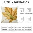 thumbnail image 5 of JEUXUS  Fall Pillow Covers Pumpkin Maple Leaf Harvest Outdoor Fall Pillows Decorative Throw Pillows Farmhouse Thanksgiving Autumn Cushion Case for Couch, 5 of 5