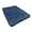 Blue Microfiber/Cotton, variant on 8" Single Foam & Cotton #607 Twin Chocolate Microfiber Futon Mattress-Color:Chocolate,Material:Polyester