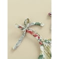 thumbnail image 5 of Qiylii Baby Girls Jumpsuit, Multi-color Floral Printed Pattern Strap One-piece Romper Bodysuit, 5 of 9