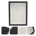thumbnail image 2 of CIMAXIC 1Pc Creative Simple Picture Frame Glass Specimen Holder Dried Flower Frame Black,8.58"X6.57"X1.77", 2 of 4