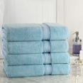 thumbnail image 2 of Addy Home Zero Twist 4 Piece Bath Sheet Set - Blue, 2 of 4