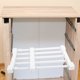 thumbnail image 1 of unbranded White Closet Storage Shelves Wall Mounted Easy Fix and Remove with Anti Skid Texture, 1 of 8