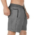 thumbnail image 3 of Men's Casual Sports Workout Short,Men Fitness Running Shorts Athletic Gym Shorts with Pockets & Towel Loop, 3 of 7