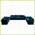 thumbnail image 6 of Modern 3 Piece Chenille Sofa Set: 2 x 2-Seater + 1 x 3-Seater for Living Room, Flexible Modular Design & Deep Seat Comfort, 6 of 18