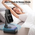 thumbnail image 6 of Phone Stand with Bluetooth Speaker, 5 in 1 Wireless Charger & Digital Alarm Clock, Foldable Cell Phone Holder with HD Stereo Sound for iPhone Android, 6 of 10