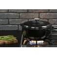 thumbnail image 6 of Lodge Cast Iron 6 Quart Enameled Dutch Oven, Midnight Chrome Black, 6 of 7