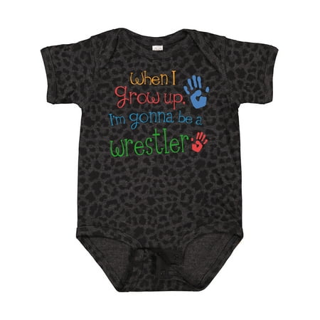

Inktastic Future Wrestler Wrestling Gift Baby Boy Bodysuit