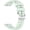 D, variant on Soft Silicone Replacement Watch Band with Button Closure for Huawei Watch GT6 18mm - Color A