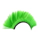 thumbnail image 2 of Decoración de peluca con casco para cosplay, fácil instalación, reutilizable, decoración para el cabello única Verde, 2 of 9