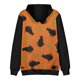 thumbnail image 4 of Hombres Casual Moda Cuello Redondo Sudadera Halloween 3D Print Pullover Manga Larga Tops Pompotops oipoqjl38813, 4 of 5