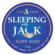 Suzy Cohen Sleeping with Jack Skin Renewing Night Cream: Hydrating Collagen Boosting Moisturizer with Niacinamide, Hyaluronic Acid for Plumping and Jackfruit Extract. Anti-aging Facial