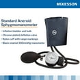thumbnail image 2 of McKesson Aneroid Sphygmomanometer, Blood Pressure Monitor with Arm Cuff, Small, 1 Ct, 2 of 5