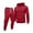 #00 7 Red, variant on TrdSipl Track Suits for Men Hoodies with Sweatpants Sets Workout Running Warm Up Sweatsuits Lounge 2 Piece Outfits for Men