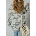 thumbnail image 3 of Plus Size Women's Multicolour Camouflage Sweatshirt – Casual Round Neck Design for Daily Wear [ZhiHiMeRi] | 1X, 3 of 10