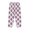 thumbnail image 5 of Goofa Cute Number 8 Printed Soft Pajama Pants for Women, Wide Leg Comfy Casual Lounge Yoga Pants-Medium, 5 of 9