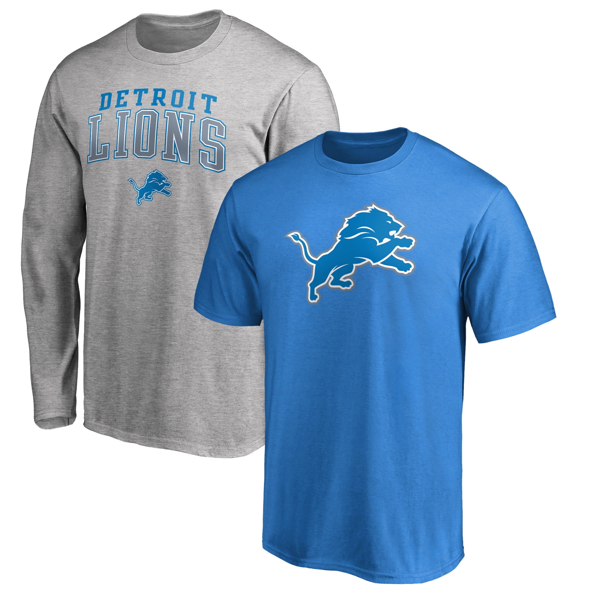 Detroit Lions NFL Pro Line by Fanatics Branded Square Up T-Shirt Combo