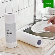 LNCDIS Kitchen Disposable Cleaning Rag Paper Oil Absorption Hand Washing Dish Towel