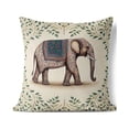 thumbnail image 4 of Tusker Blossom Indoor/Outdoor Pillow with Removable Cover in Beige 26x26, 4 of 6