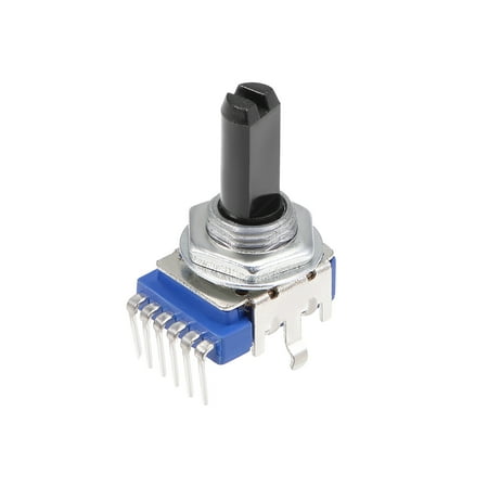 

Rotary Encoder Code Switch 6-Pins 13mm D-Shaft Digital Potentiometer