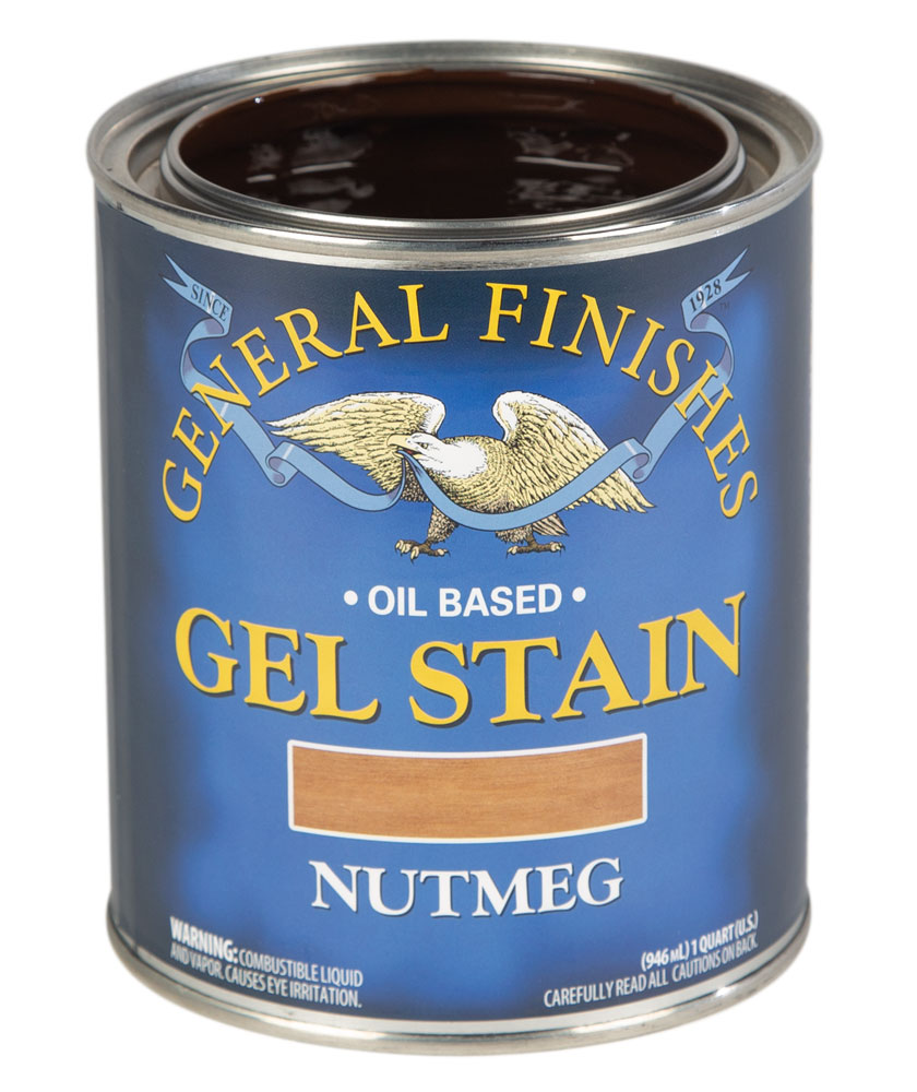General Finishes, Nutmeg Gel Stain, Pint