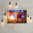 thumbnail image 2 of wall26 Canvas Wall Art Merry Christmas Pictures Home Wall Decorations for Bedroom Living Room Paintings Canvas Prints Framed - 32x48 inches, 2 of 4