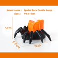 thumbnail image 3 of Halloween Decorations LED Candle Light Plastic Spider Pumpkin Lamp for Home Bar Haunted House Halloween Party Decor Horror Props, 3 of 4