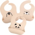 thumbnail image 5 of lote De 1 Bavoirs En Silicone Pour Bb Sans Bpa, Impermable Et Durable, Rglables En Silicone Pour Bb Et Tout-petits, 5 of 5