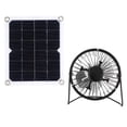 thumbnail image 4 of Mini Ventilador, Enfría Silenciosamente El Ventilador De Escape Solar Portátil Monocristalino 10W 6V Con Ventosas Para Invernadero Fugacal Solar Charger Panel, 4 of 8