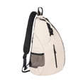 thumbnail image 3 of S SERENABLE Tennis Bag Waterproof Lightweight Protect Rackets for Women Men Adults beige, 3 of 9
