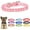 Pink, variant on Rhinestone Dog Collars for Small Dogs Bling Puppy Collar Girl Cute Sparkly Glitter Crystal Diamond Cat Collar for Kittens  Female Pets