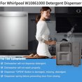 thumbnail image 4 of TAPDRA For Whirlpool Dishwasher Detergent Dispenser Plastic OEM W10861000 W10620298 Direct Replacement, 4 of 4