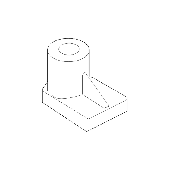 Genuine OEM GM Part # 24449408 Center Support Retainer Nut