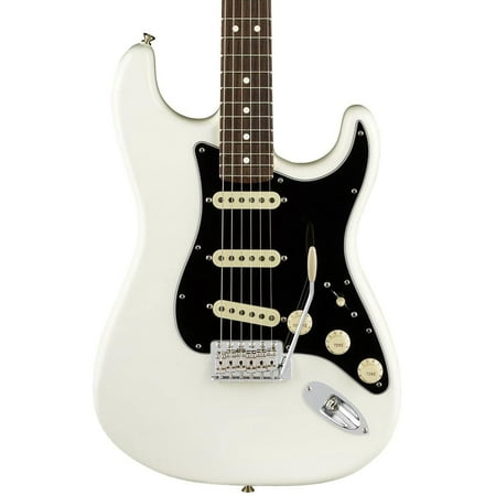 Fender American Performer Stratocaster Electric Guitar (Arctic White Rosewood Fretboard)