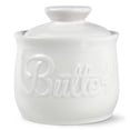 thumbnail image 1 of Mantequera de Porcelana Francesa con Tapa Mejorada para Mantequilla Untable., 1 of 5
