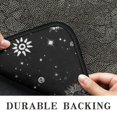 thumbnail image 6 of Black Gothic Sun Moon Flower Pattern Door Rugs,Washable Non Slip Door Mats Indoor,Decorative Door Mats,Entry Mat Indoor for Entrance,Bedroom,Kitchen,Bathroom,30"x17", 6 of 6