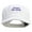 White, variant on Air Mail Paravion Embroidered Garment Washed Adjustable Army Cap - Black OSFM