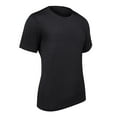 thumbnail image 4 of Men's Crew Neck Workout Shirts Dry Fit Moisture Short Sleeve Mesh Athletic T-Shirts For Gym Training Running Workout Jogging, 4 of 8