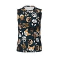 thumbnail image 6 of Lsque Dogs Print Men's Cotton Blend Sleeveless Muscle Shirts (S-3XL)- Moisture Wicking, Odor Protection, UPF 30+,Medium, 6 of 8