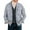 Gray, variant on Deal of the Week Ofreoo Men's Lightweight Jackets Full Leisure Solid Color Casual Windbreaker Coat with Zip Pockets